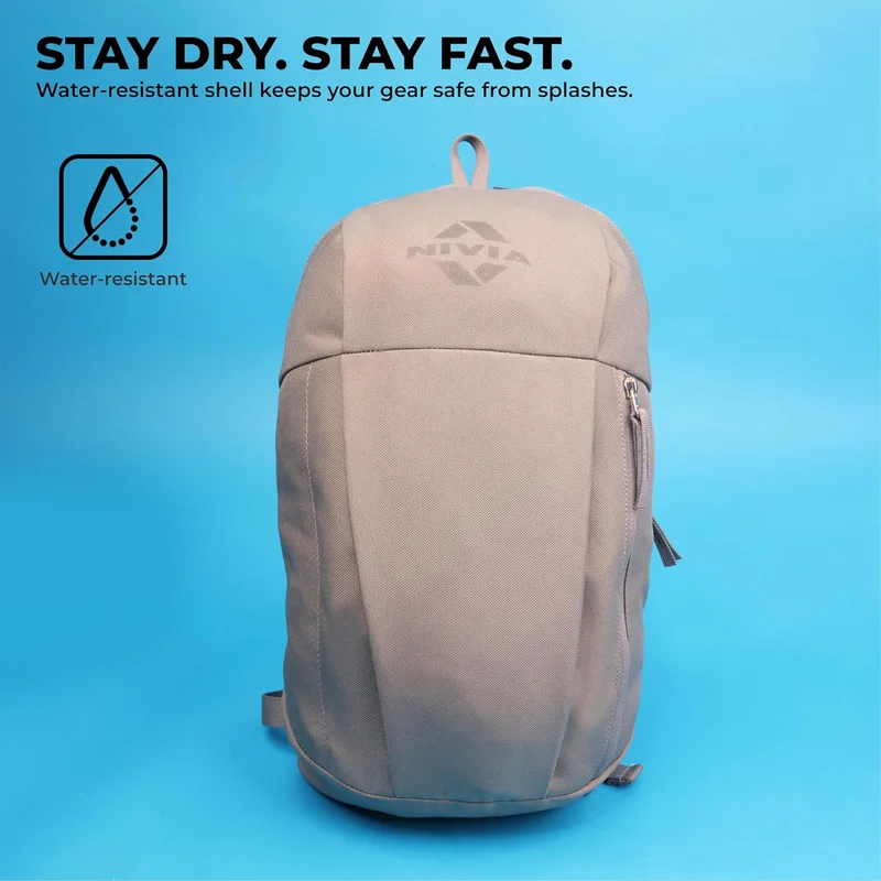Nivia  Nivia Pulse Junior 2.0 Water-Resistant Sports Backpack for Men & Women - Lightweight and Durable 600D Polyester with Double-Zip Main Compartment  | Best Price UAE