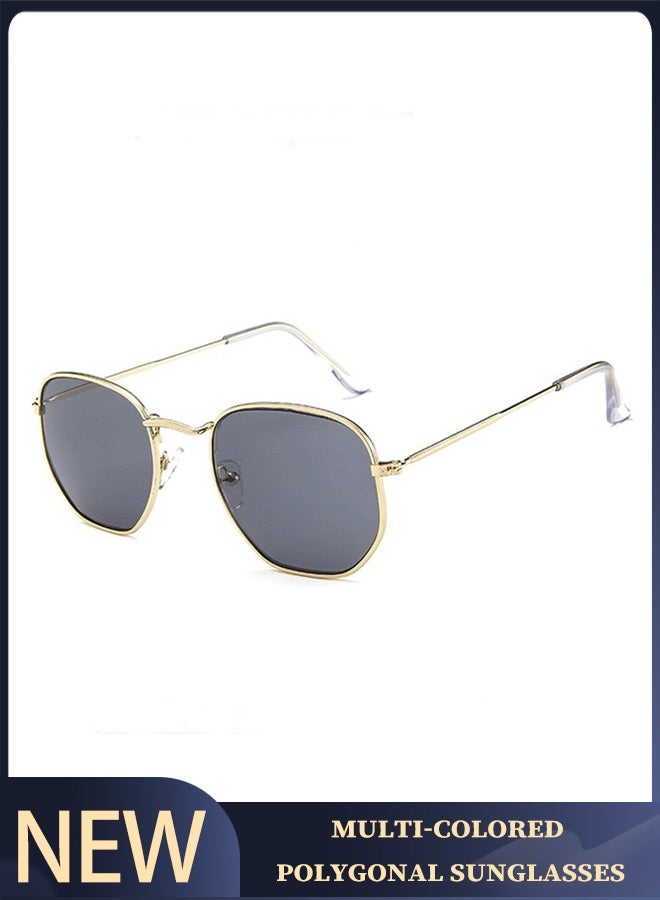 Generic Polyangular sunglasses for men Classic goggle for women Fashion Anti-glare Sun Shades Fishing, Outdoor Travel Driving Daily Use Etc  - Image 5