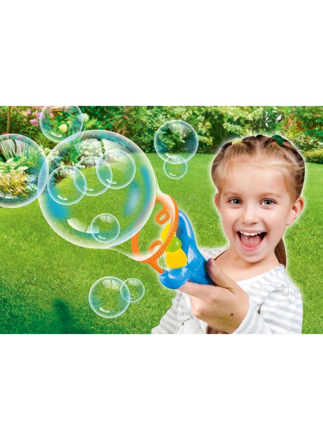 Galaxy Toys, Big Bubble Blower Toy with Bubble Solution - Colour (Green / orange) - Image 5