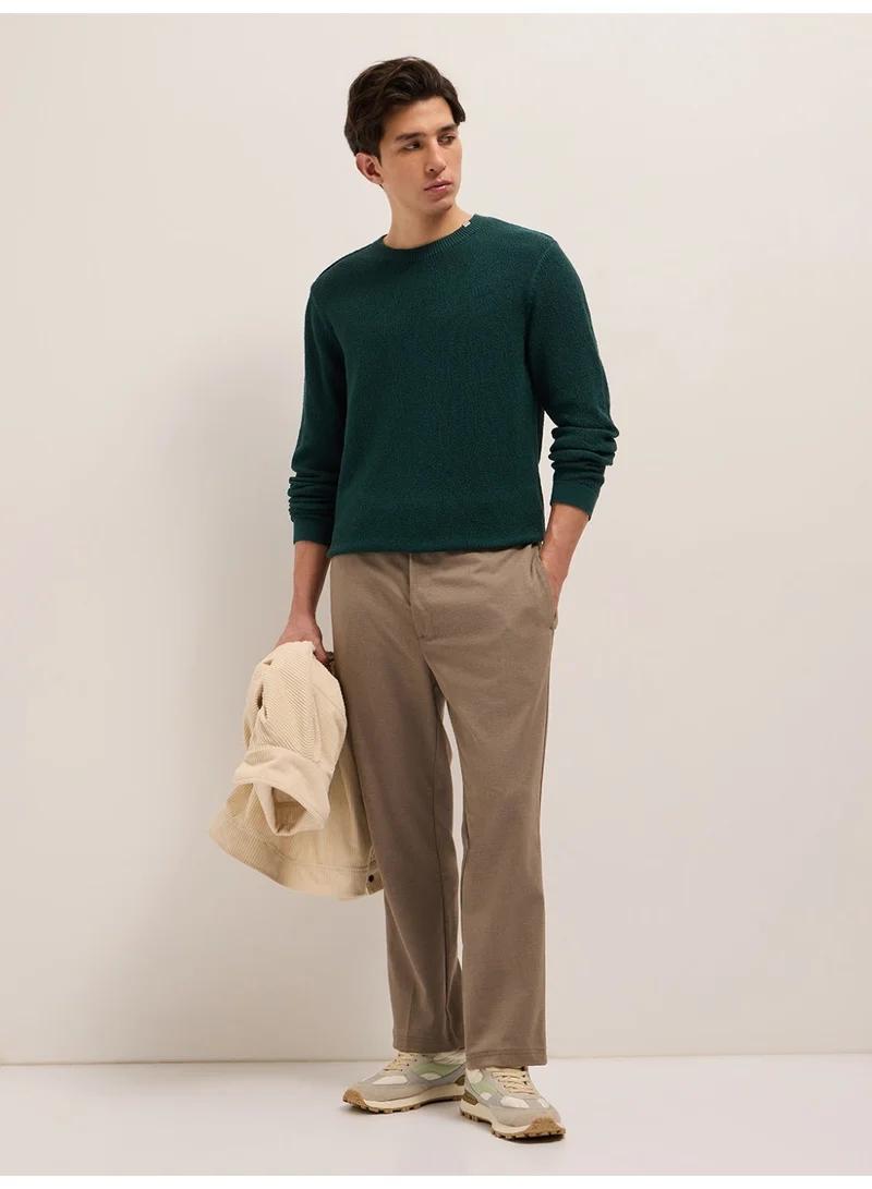 THE BEAR HOUSE  Men’s Long Sleeve T-Shirt | Casual, Comfortable & Stylish Everyday Wear | Perfect for Work, Travel, or Relaxed Outfits | Versatile All-Season Essential for Any Occasion for Men | Best Price UAE