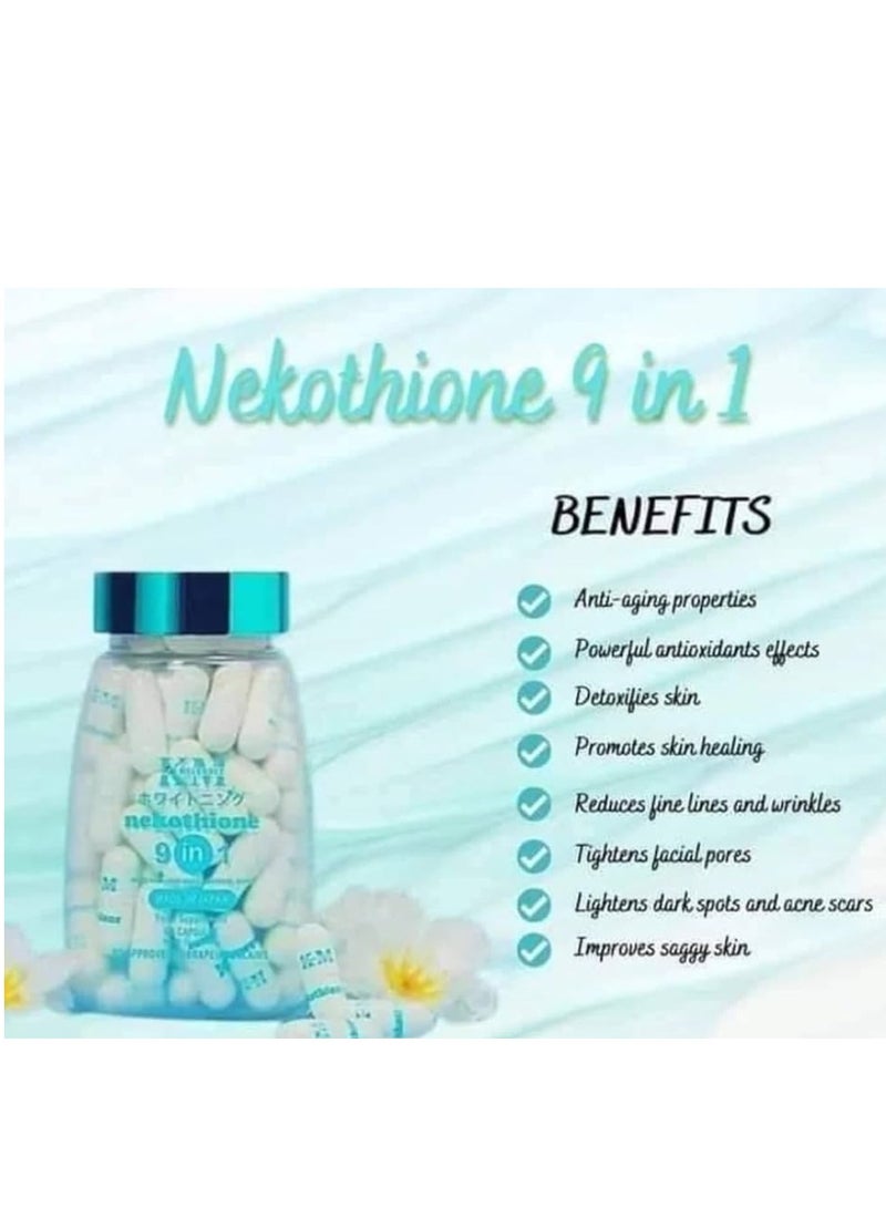 KM Nicothione capsules for skin whitening and renewal 9 * 1 60 cps - Image 3