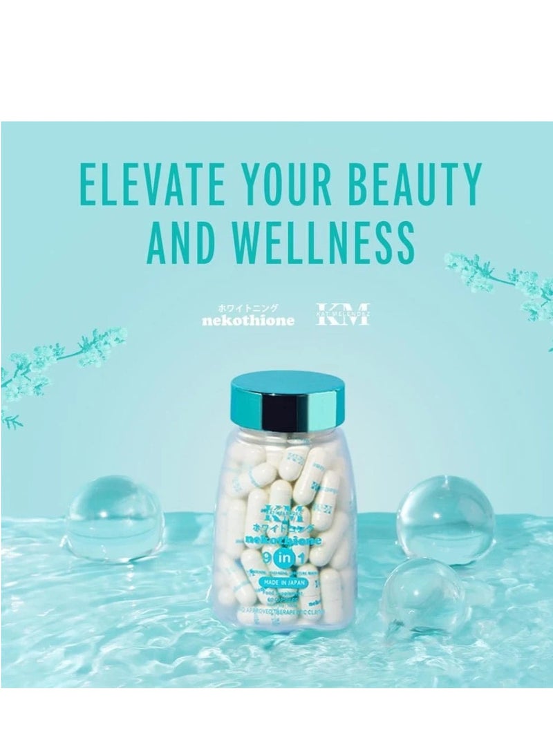 KM Nicothione capsules for skin whitening and renewal 9 * 1 60 cps - Image 2