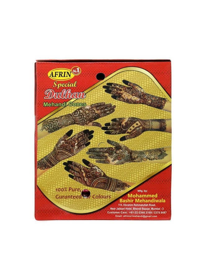 Afrin Henna Red Paper Cone Pack Of 12 (30Gm Each) - Image 3