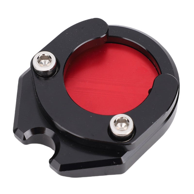 SPIDER Motorcycle Side Stand Extension CNC Aluminum Alloy Center Mount Foot Stand Plate - Enhanced Stability Kickstand Extension Pad - Stable Parking Support for Yamaha Xmax Nmax Red - Image 5