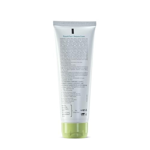 EQUALSTWO by Zydus Natural Melasma Cream 100g, Pigmentation Removal for Even Skin Tone, Dark Spot Removal Enriched with Rice Barn, Kakadu Plum, Marshmellow & Licorice roots, (Pack Of 2) - Image 2