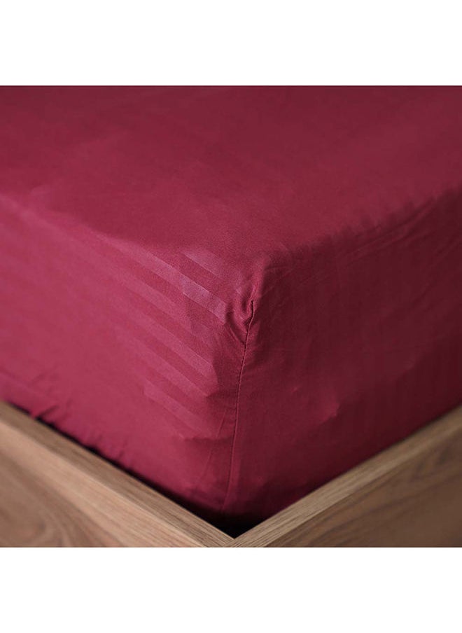 DANUBE HOME Urbane Reversible 3-Piece Single Comforter Set All Season Ultra Soft Fluffy Lightweight Microfiber Bedding Set Maroon 150x230 cm  - Image 5