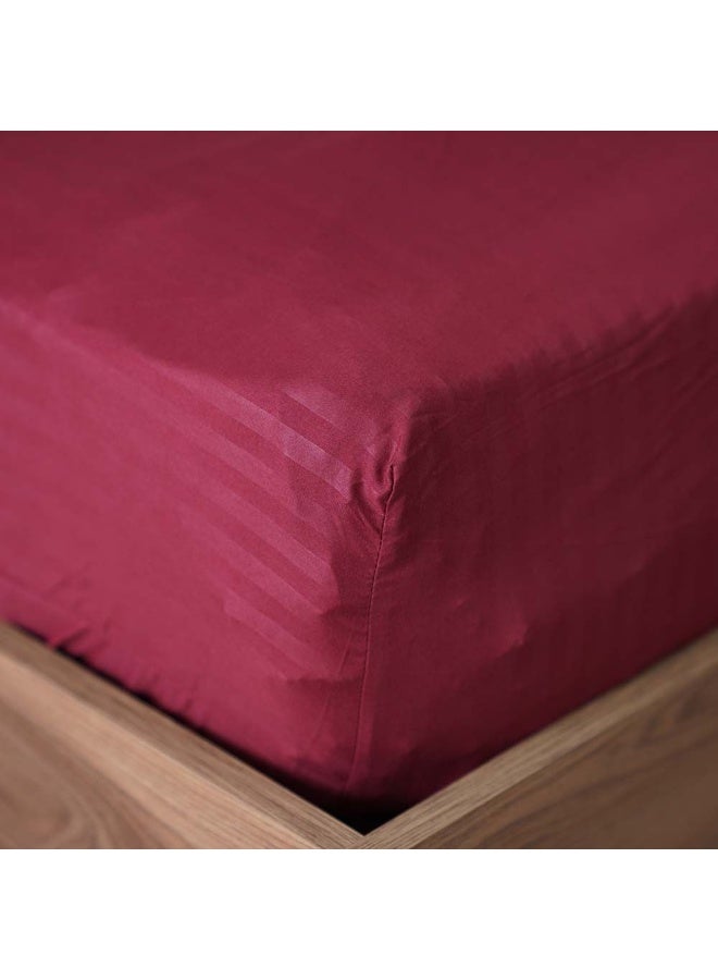 DANUBE HOME Urbane Reversible 3-Piece Single Comforter Set All Season Ultra Soft Fluffy Lightweight Microfiber Bedding Set Maroon 150x230 cm - Image 4