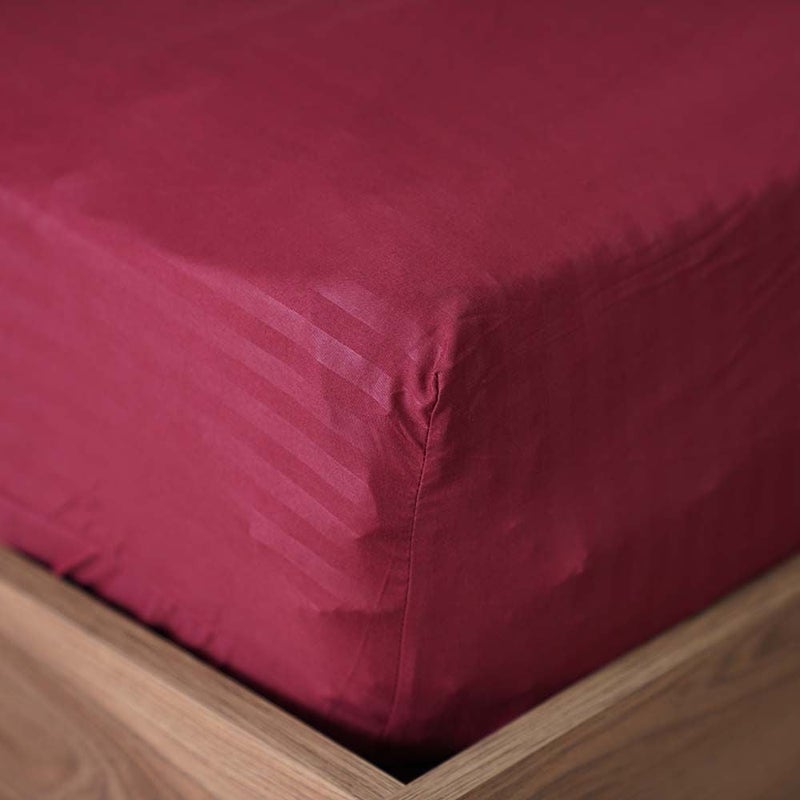DANUBE HOME Urbane Single Reversible 3-Piece Comforter Set Sage Maroon, Comforter Fitted Sheet And Pillow Case For Bedroom Bedding - Image 4