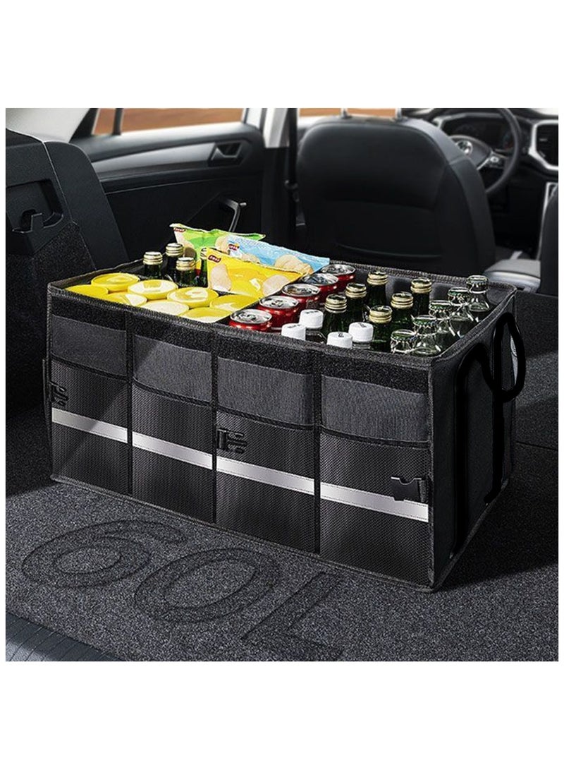 Toby's Toby's Car Backup Storage Box, Multifunctional Foldable Car Storage Box, Durable, Waterproof, Large Storage Boot Organizer Box for Car/Truck/SUV  - Image 4