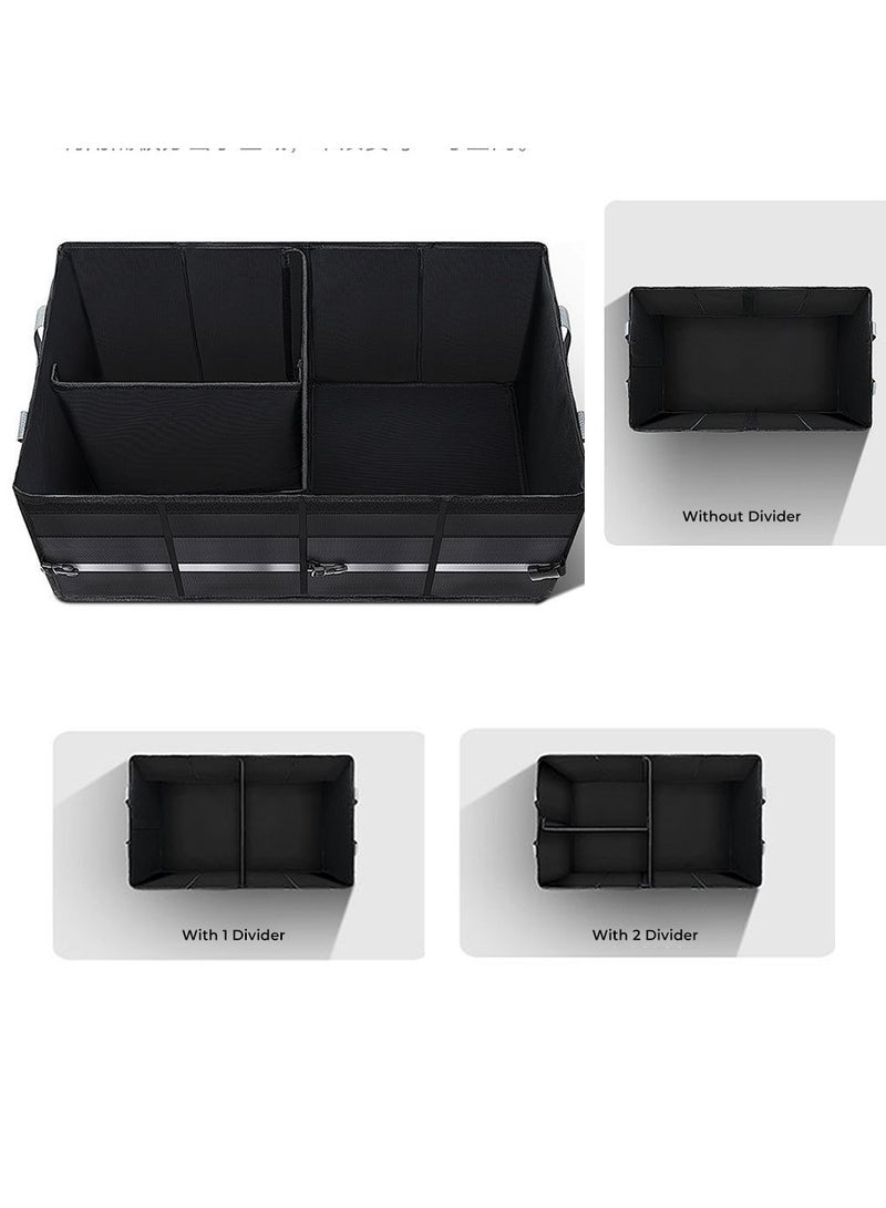 Toby's Toby's Car Backup Storage Box, Multifunctional Foldable Car Storage Box, Durable, Waterproof, Large Storage Boot Organizer Box for Car/Truck/SUV  - Image 5
