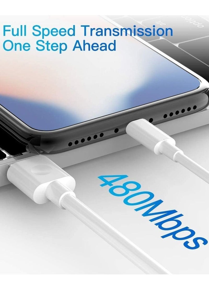 ELTRAZONE iPhone Charger Cable - Apple MFi Certified 3Pack 1M iPhone Charging Cable for iPhone SE 2020 11 Xs Max XR X 8 Plus 7 Plus 6 Plus 5s SE iPad Pro and More - Image 3