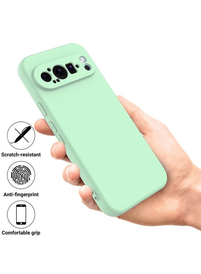 اس-توب جراب لهاتف Google Pixel 9 Pro مصنوع من السيليكون السائل المقاوم للصدمات بلون نقي - Image 2