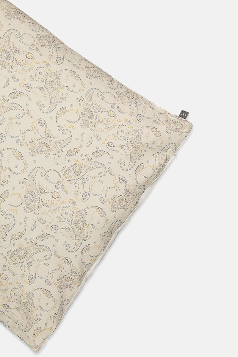 Muy Mucho وسادة بايزي بغطاء قابل للإزالة 60 × 60 سم، بيج - Image 3