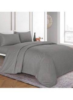 Hours Bed sheet set with elasticated edges from hours collection, of 4 pieces, king size,HOTEL-S010  - Image 1