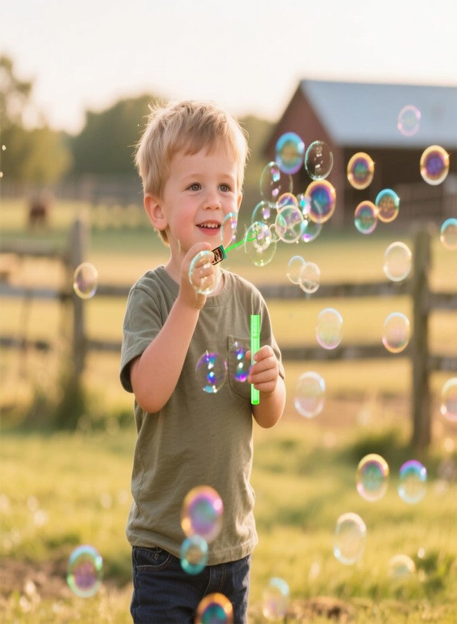 Winrayk Western Cowboy Party Favors, 24Pcs Self-designed Mini Bubble Wands for Kids Bubbles Bulk & Detachable Topper (6 Styles & Colors), Birthday Gift Pinata Filler Goodie Bag Stuffer Classroom Prize - Image 4