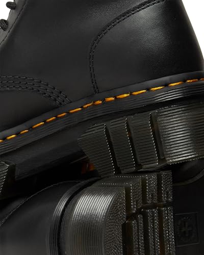 Dr Martens Dr. Martens Women's Audrick 8-Eye Boot Combat, Black Nappa Lux, 5 - Image 2