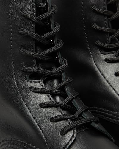 Dr Martens Dr. Martens Women's Audrick 8-Eye Boot Combat, Black Nappa Lux, 5 - Image 3