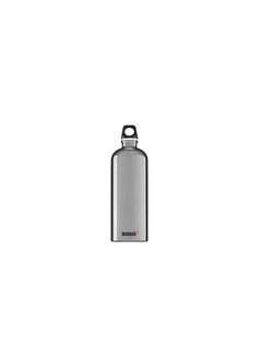 Sigg - Aluminium Water Bottle - Traveller Alu - Climate Neutral Certified - Suitable For Carbonated Beverages - Leakproof - Lightweight - Bpa Free - Alu - 1 L  - Image 1