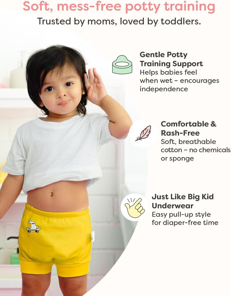 SuperBottoms Padded Underwear™ for Potty Training - Pack of 3 - Image 3
