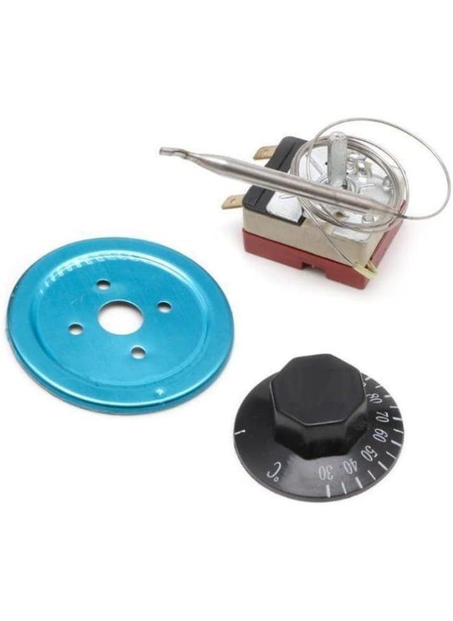 melfi 30-110°C Electric Temperature Control Water Heater Kitchen Accessories Thermostat Temperature Control Switch 250V, 16A  - Image 1