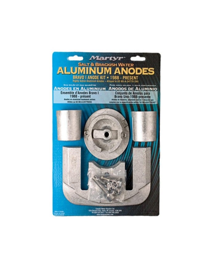 Martyr CMBRAVO1KITA Anodes Bravo 1 Anode Kit Aluminum