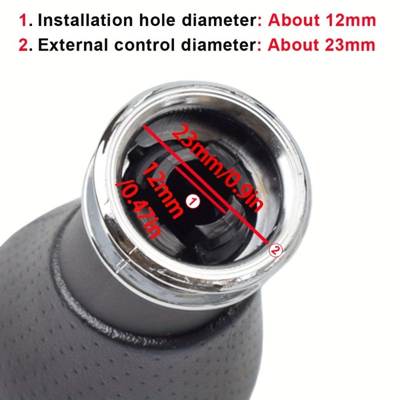 Gearshift Knob Gear Lever Handball 6 Speed Compatible With Honda Crv Mk3 2006 2007 2008 2009 2010 2011 2012 - Image 2