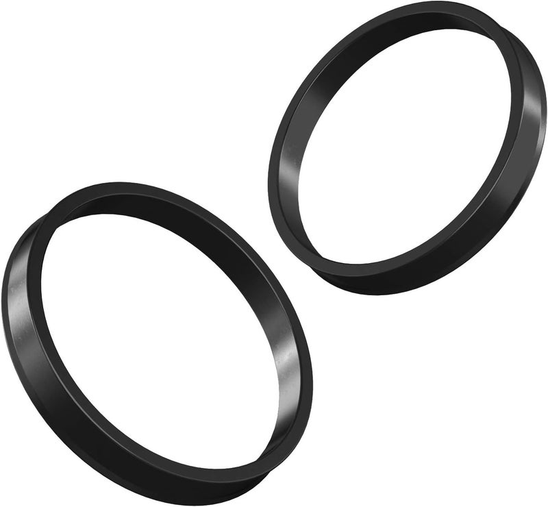 StanceMagic Hubcentric Rings (Pack of 4)-65.1mm ID to 72.6mm OD-Black Poly Carbon Plastic Hubrings-Only Compatible with Chevrolet Jeep Pontiac Volvo with 65.1mm Vehicle Hubs&72.6mm Wheel Centerbore - Image 5