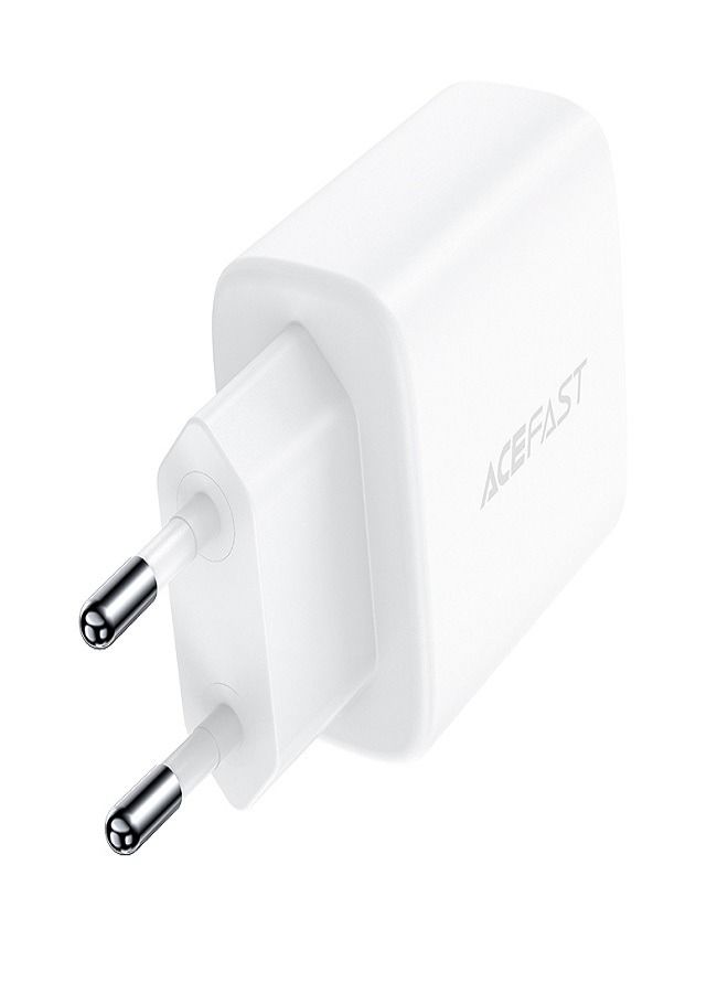 ACEFAST Fast Charge Wall Charger A25 PD20W (1xUSB-C+1xUSB-A) EU White - Image 4