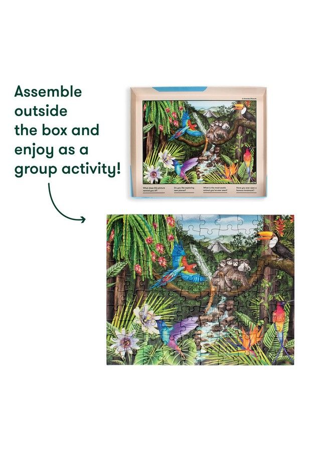 Relish 100 Piece Puzzles For Adults Jungle Life Dementia Jigsaw Puzzle Dementia Products For Elderly - Image 5