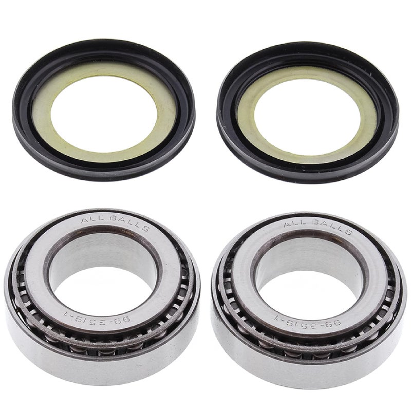 All Balls Racing 22-1003 Steering Stem Bearing Seal Kit Compatible with/Replacement for Kawasaki Suzuki TM Triumph Yamaha - Image 3