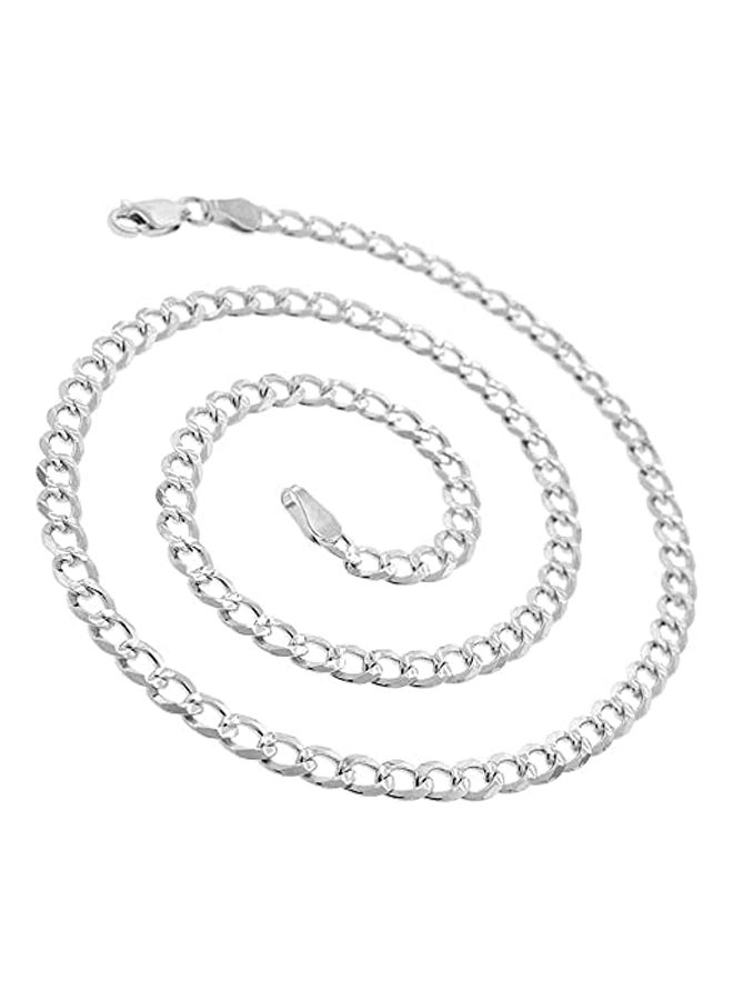 Chain Necklace 925 Sterling Silver Plated (Box Included)  - Image 3