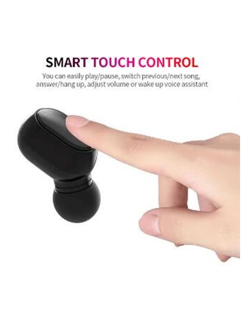 Generic - Mini Earbuds New Generation Smart Earphones TWS Bluetooth Headphones with LED Power Display HiFi Sound Quality Deep Bass Green - Image 1