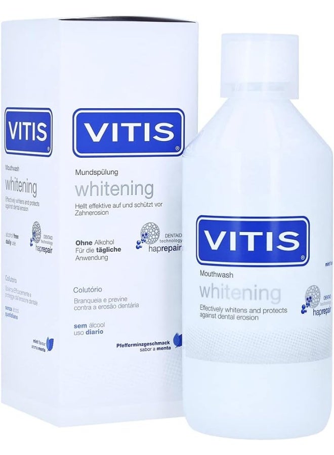 Vitis Whitening Mouthwash 500ml - Image 1