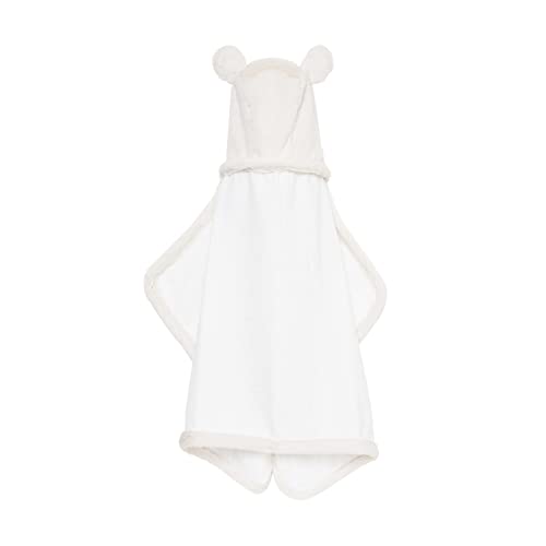 Little Giraffe Luxe Baby Towel with Ears 24 x 41 Cream