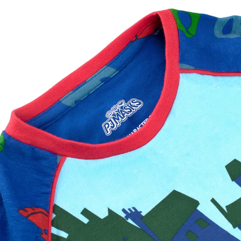 PJMASKS PJ Masks Pajamas | Cozy Kids Pajamas | Catboy Owlette Gekko | Boys Cotton Pajama Set Size 7 Multicoloured - Image 5