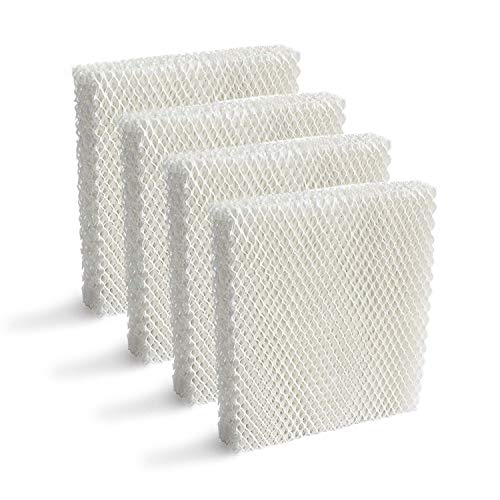 Lemige 4 Pack Humidifier Wicking HFT600 Filters T Compatible with Honeywell Tower Humidifier HEV615 HEV620, Compare to part HFT600T HFT600PDQ - Image 1