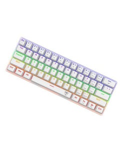 Rock Pow 61 keys RGB Backlit Wired Mechanical Gaming Keyboard Mini Keyboard Waterproof for PC/Mac Gamer  - Image 2