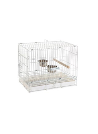 Prevue Pet Products Travel Bird Cage 1305 White, 20-Inch by 12-1/2-Inch by 15-1/2-Inch - pzsku/ZE73E3A37E99E010C7361Z/45/_/1737032054/30930cd6-14a3-43d2-a38a-a771d957f5db