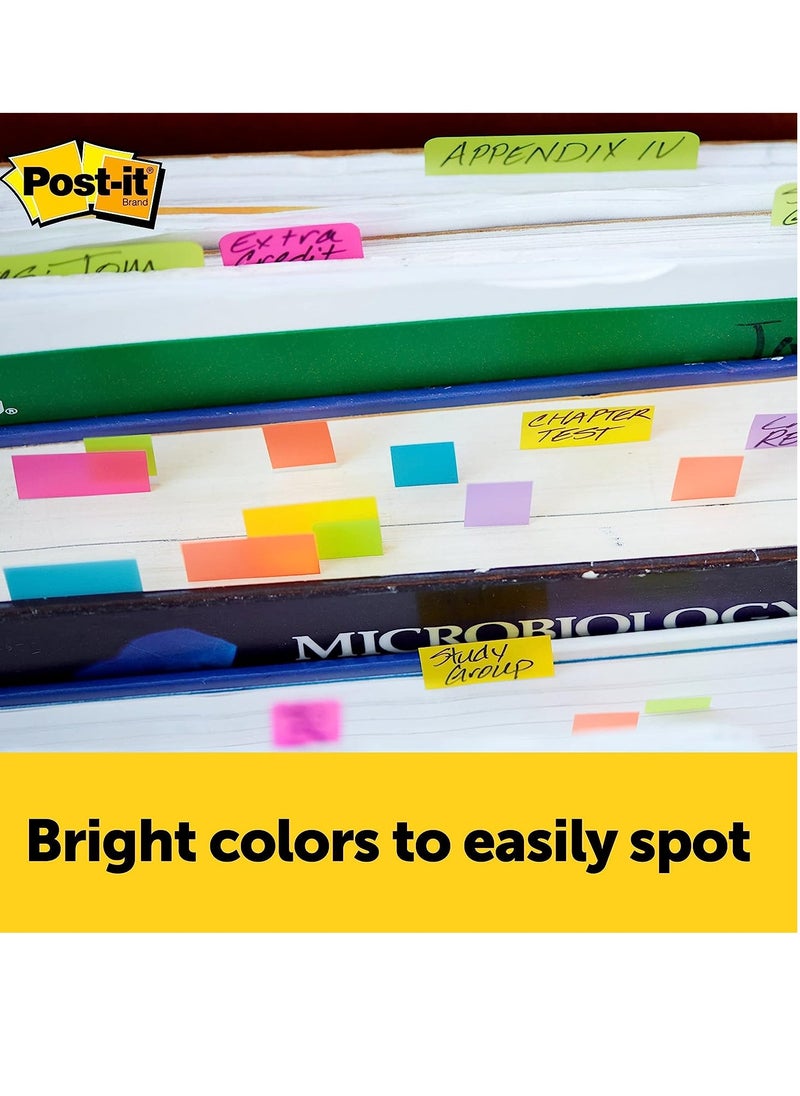 3M 250-Piece Index Page Markers 0.5x1.75 Inch Size Multicolour  - Image 4