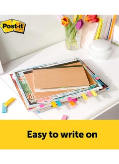3M 250-Piece Index Page Markers 0.5x1.75 Inch Size Multicolour  - Image 5