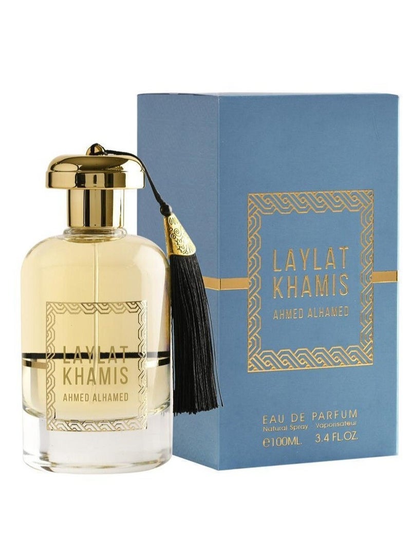 ليلة خميس عطر ليلة خميس للنساء - 100 مل | مزيج عطر فاخر يدوم طويلاً - Image 1