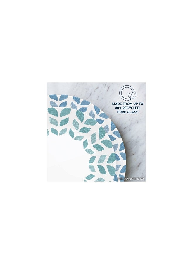 Corelle Vitrelle Glass Dinnerware Set, Chip & Crack Resistant Triple Layer Glass, 12-PC Dinnerware Set, Northern Pines - Image 5