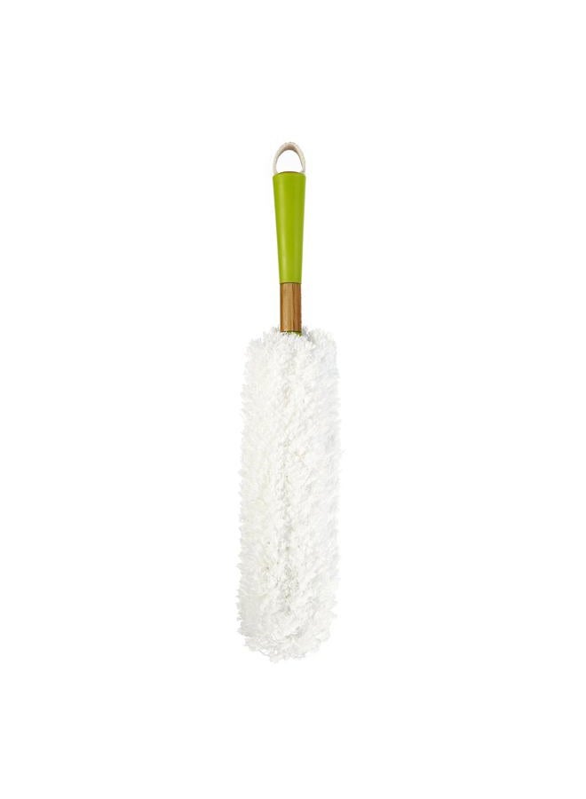 Full Circle Dust Whisperer Washable Microfiber Duster, Green - Image 1