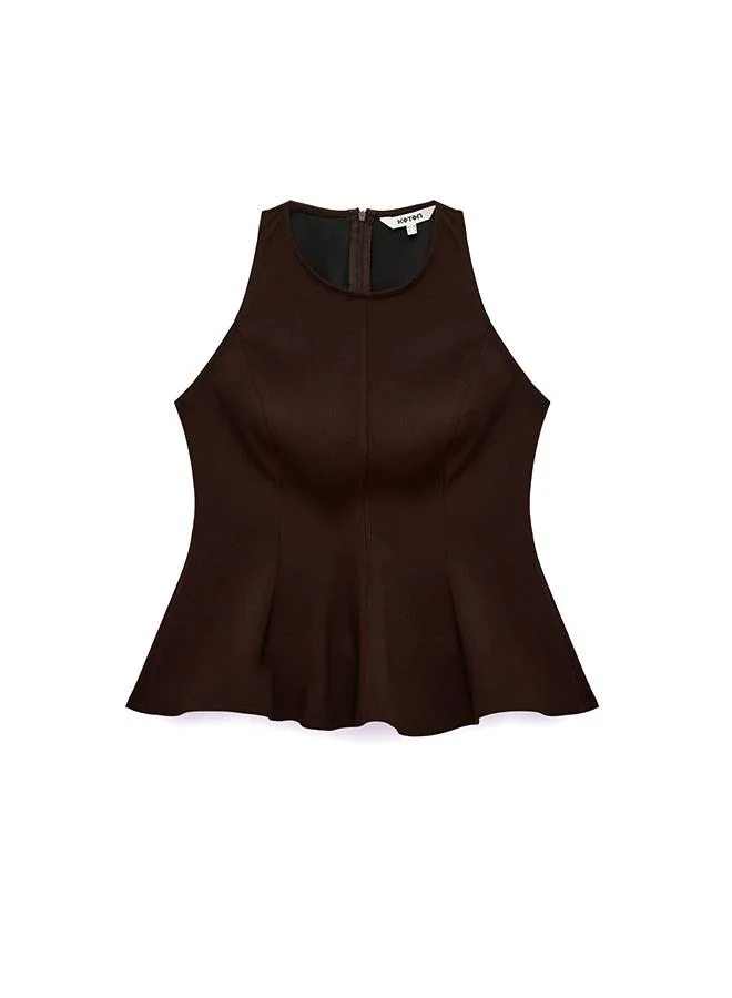 Koton  Sleeveless Peplum Blouse for Women | Best Price UAE