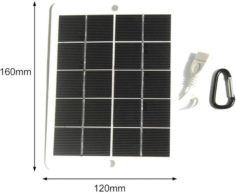 6W 5V Solar Panel Charger For Small Home And Garden Lighting Systems - Image 3
