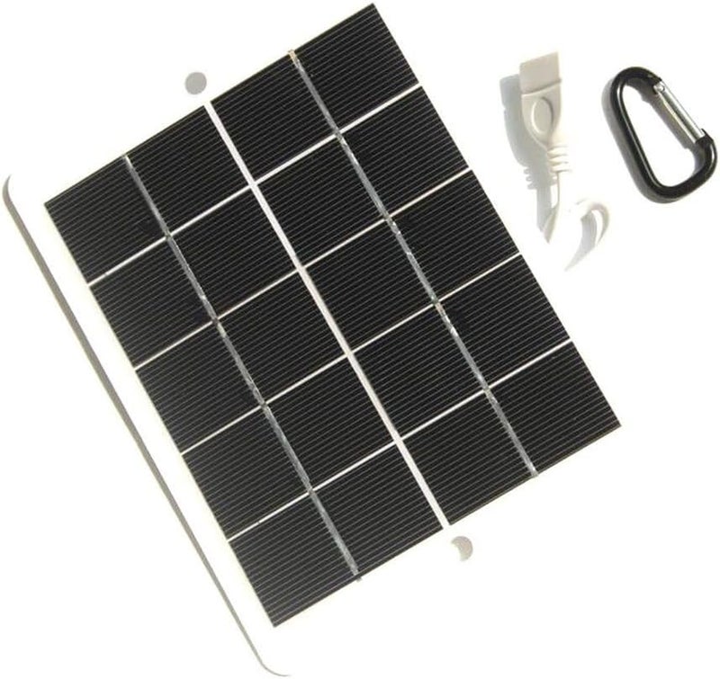 6W 5V Solar Panel Charger For Small Home And Garden Lighting Systems - Image 1