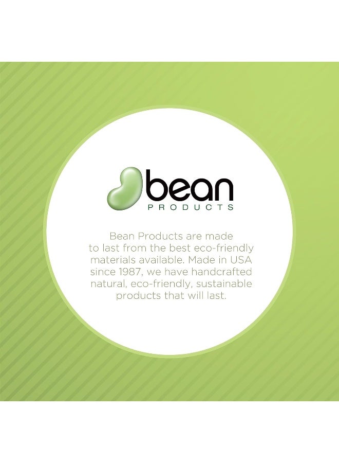 Bean Products Japanese Bed Pillow for Sleeping Organic Buckwheat Fill with Organic Cotton Fabric Soft Head Pillow EcoFriendly Breathable and Durable Sleep Aid Made in The USA 14 x 20 - Image 4