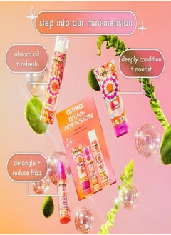 amika Amika Mission: Minis – Ultimate Mini Best Seller Hair Care Set for All Hair Types, Featuring Travel-Sized Essentials for Nourishing, Styling, and Repairing  - Image 5