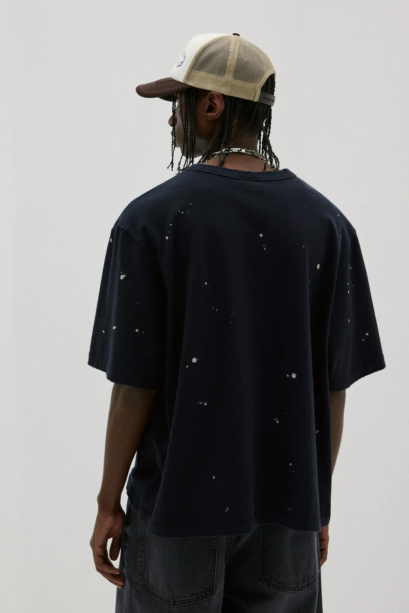 اتش اند ام Oversized Fit Printed T-shirt