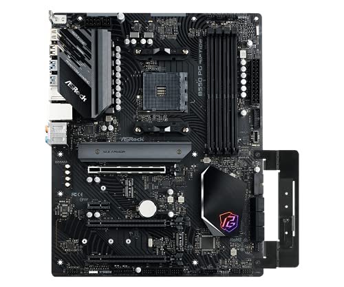 ASRock AMD B550 PG Riptide ATX Motherboard Dual Channel DDR4 4933 MHz AM4 Socket 128 GB SATA3 6.0 Gb/s M.2 - Image 4